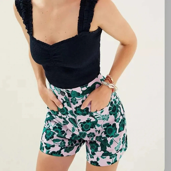 Anthropologie Corey Lynn Calter Gardenia Shorts Small - Picture 4 of 4